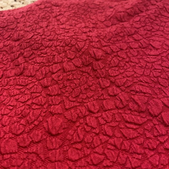 SO Textured Pink Skater Dress - Picture 3 of 5